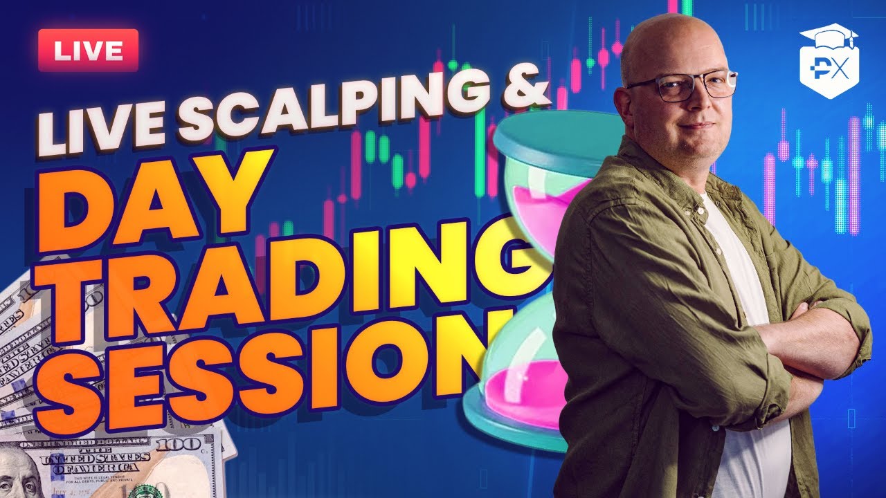 Live Day Trading And Scalping Session