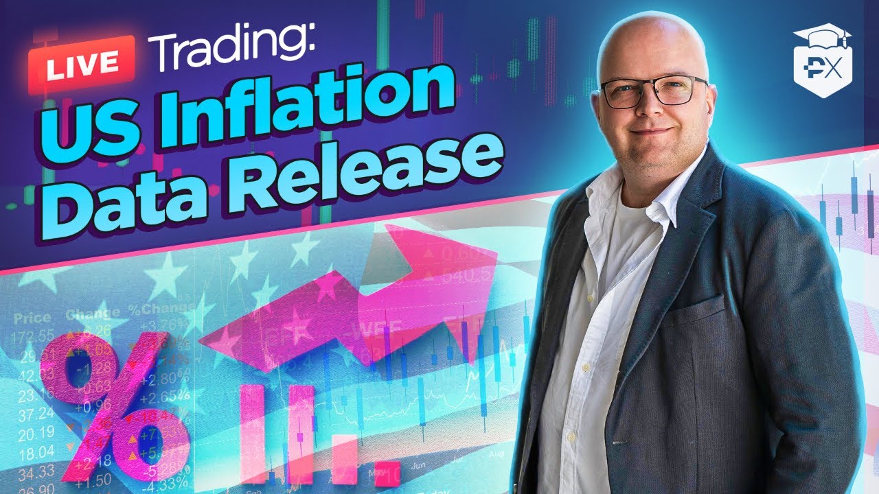 🔴 LIVE TRADING: U.S. Inflation Release - Understanding the Future of the Economy 🔴