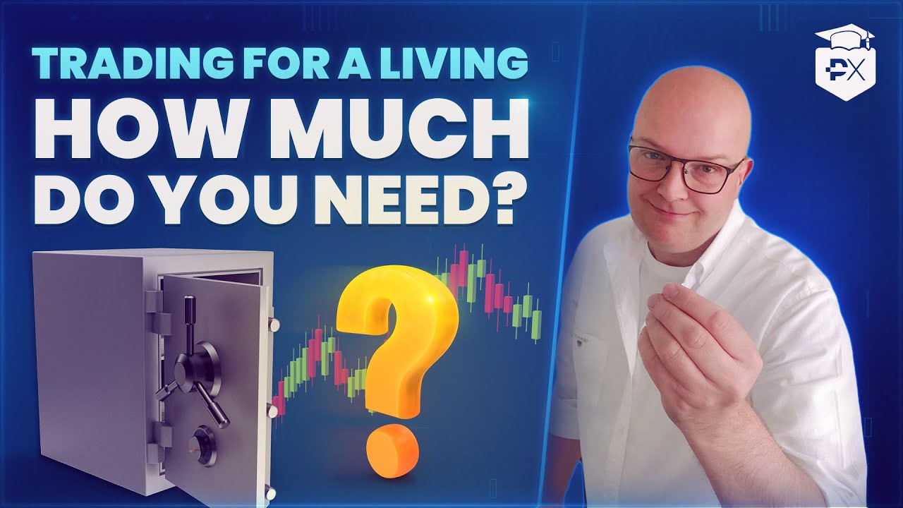 Trading For A Living - How Much Money Do You Really Need?