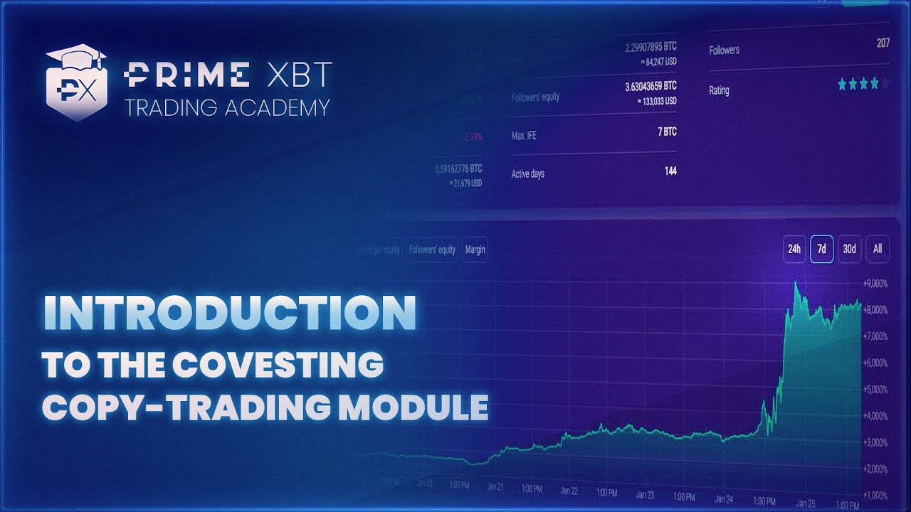 PrimeXBT Tutorial 5: Introduction to the Covesting Copy-Trading Module